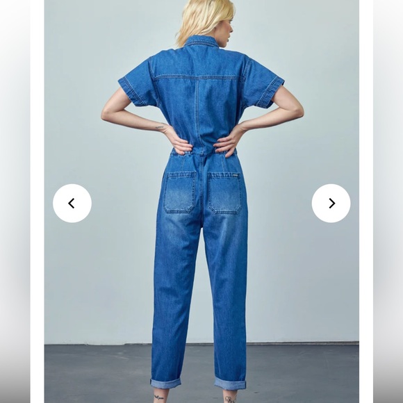 Free people Marci Coverall (light denim ) - Picture 7 of 12
